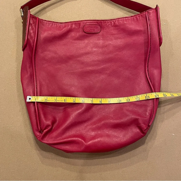Beracamy Paris Red Hobo Bag - Picture 10 of 15